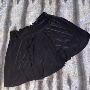 Black Skirt w/ Shorts